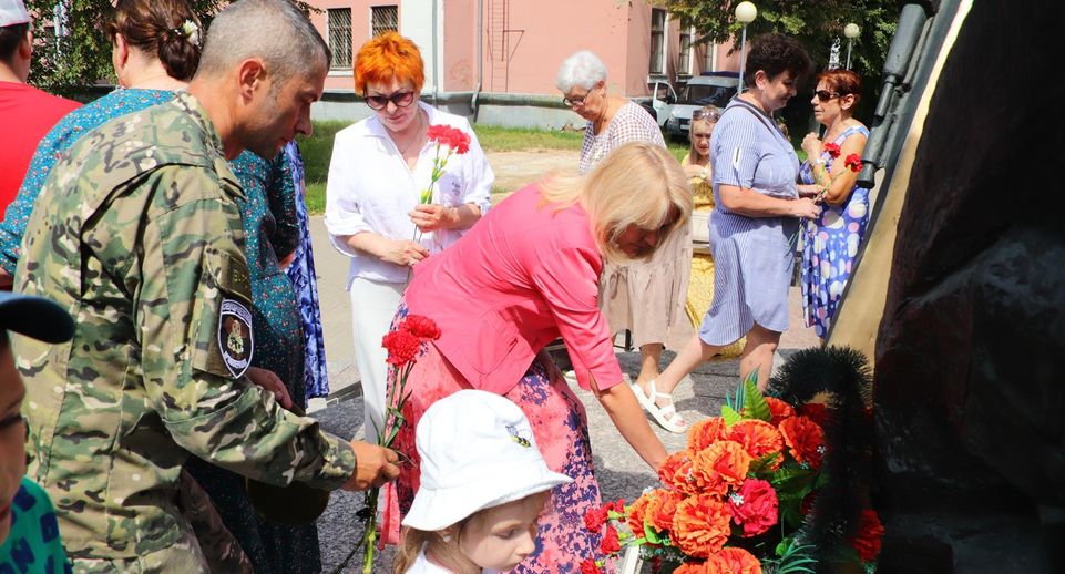 Акция памяти ко Дню ветеранов боевых действий прошла в Воскресенске