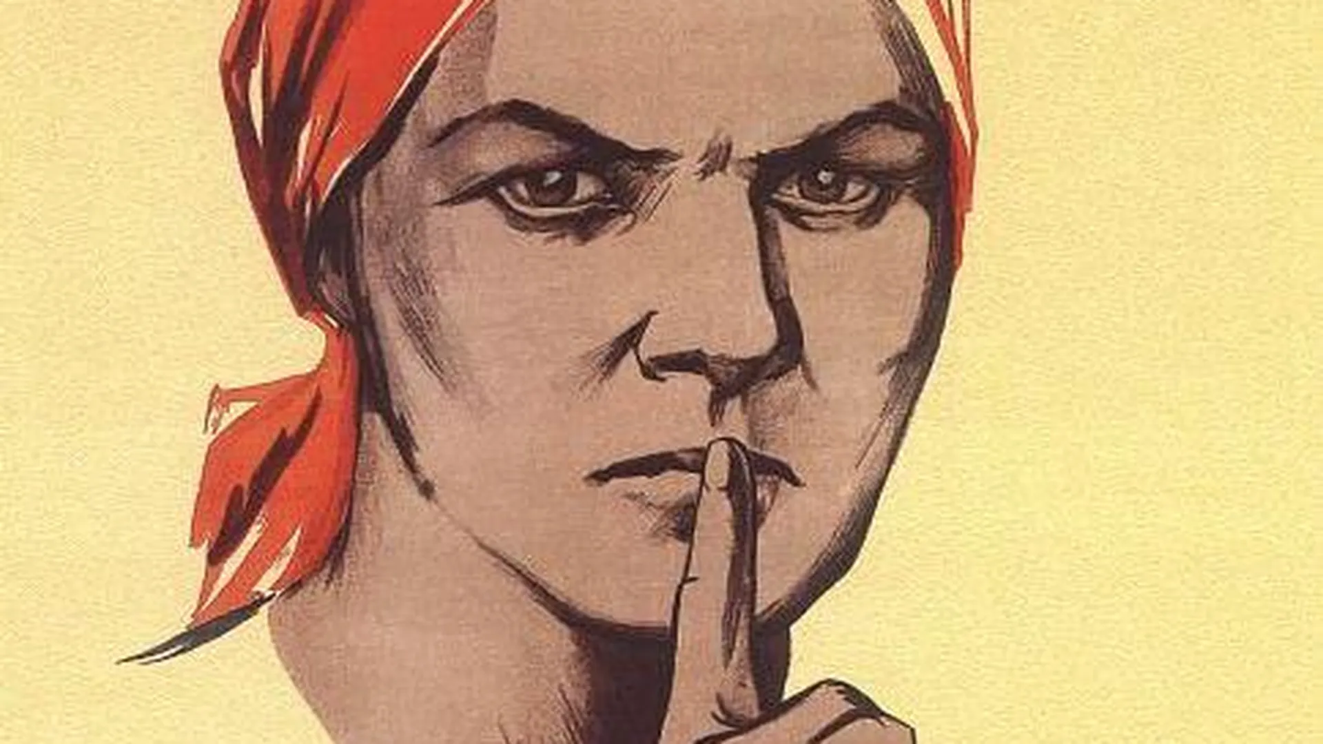 «Не болтай!» — советский плакат 1941 года, созданный художниками Ниной Ватолиной и Николаем Денисовым