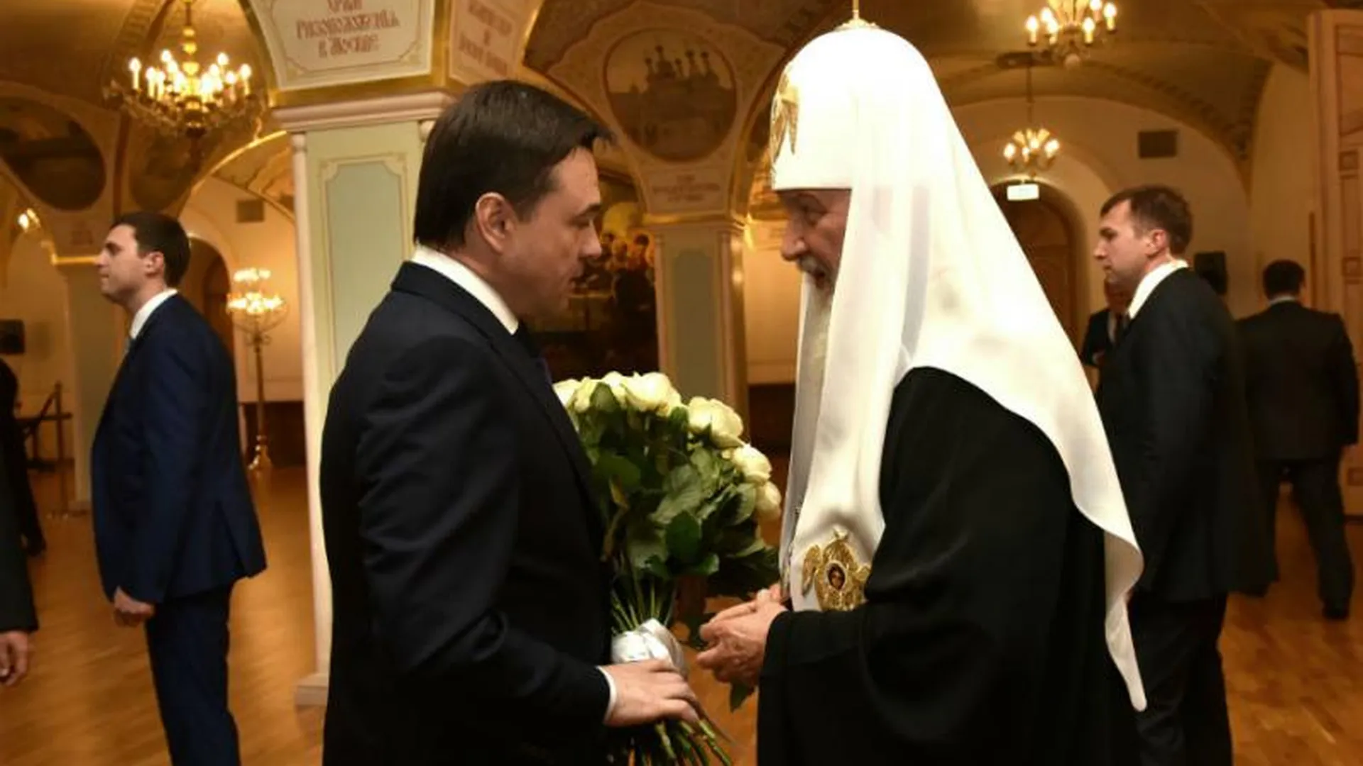 Губернатор поздравил Патриарха Кирилла с днем Тезоименитства