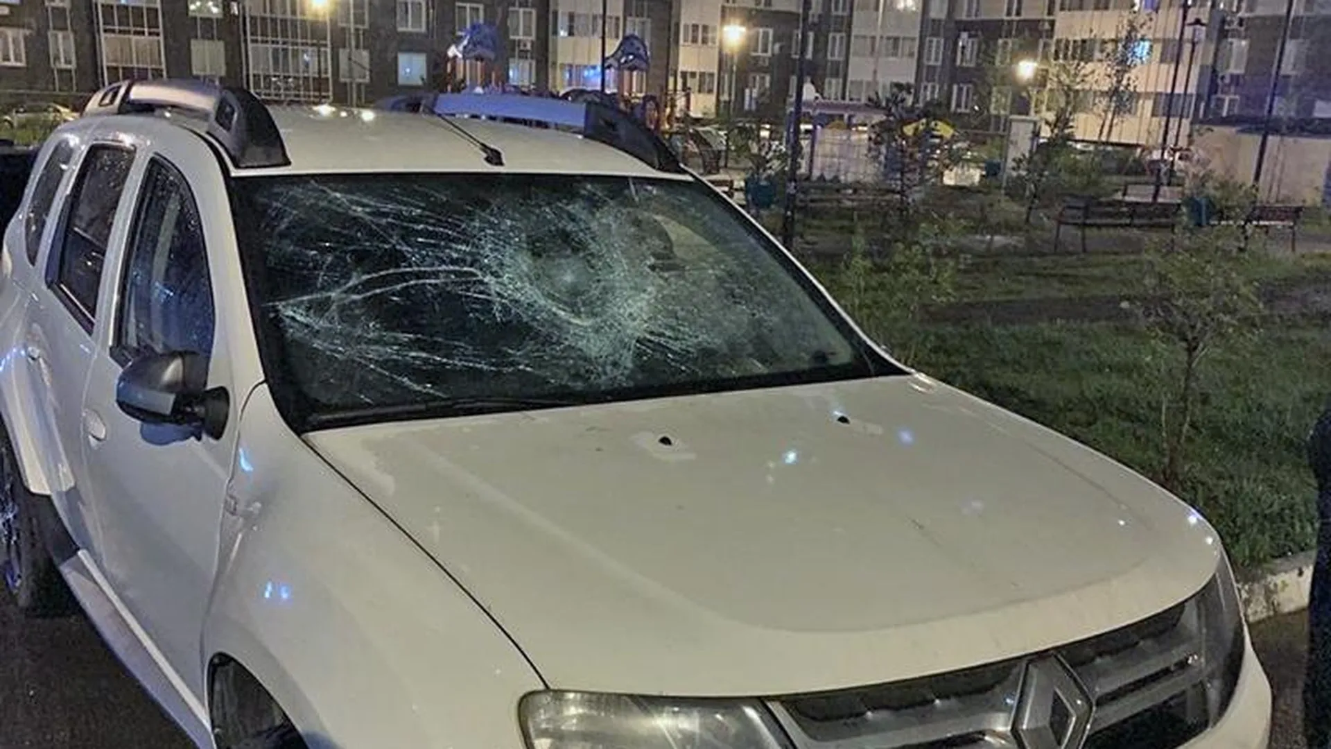 Жители сдали в полицию хулигана, разгромившего машины в Одинцово