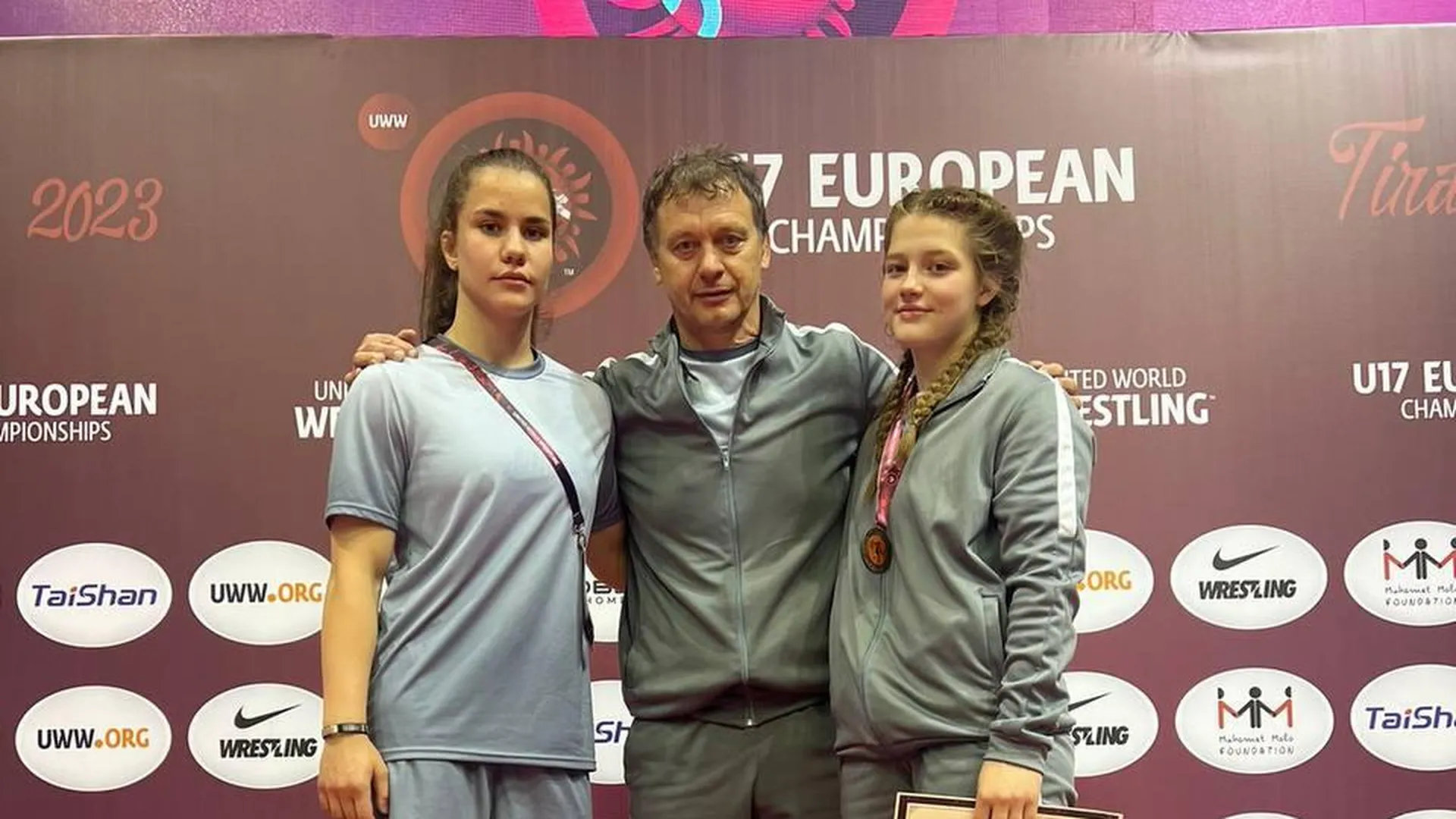 Спортсменки из Егорьевска завоевали медали первенства Европы по вольной борьбе
