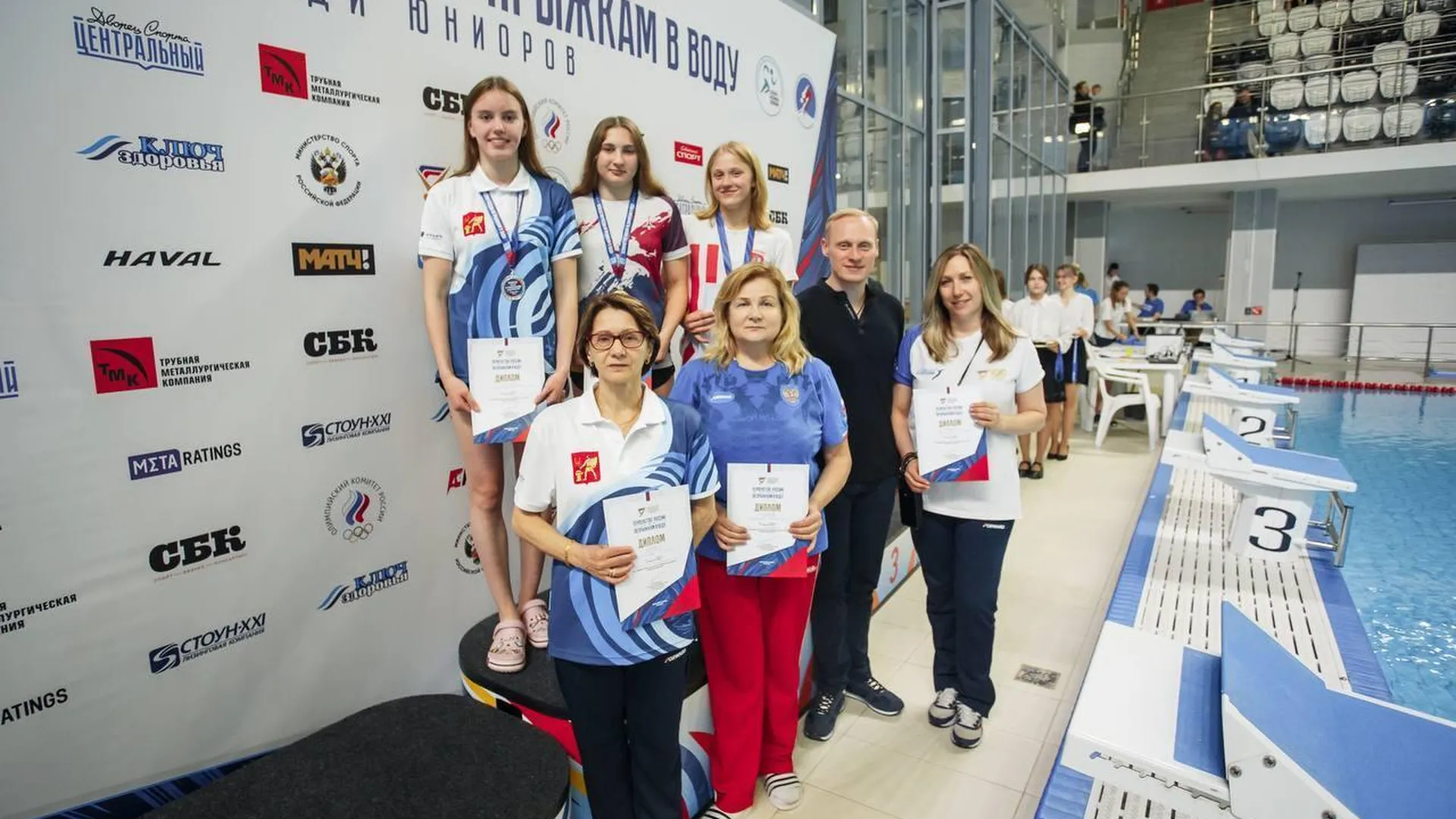 Подмосковье выиграло 5 медалей на первенстве России по прыжкам в воду