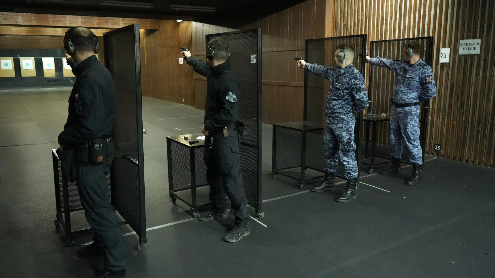 Главное управление Росгвардии Подмосковья провело соревнования по стрельбе из стрелкового оружия