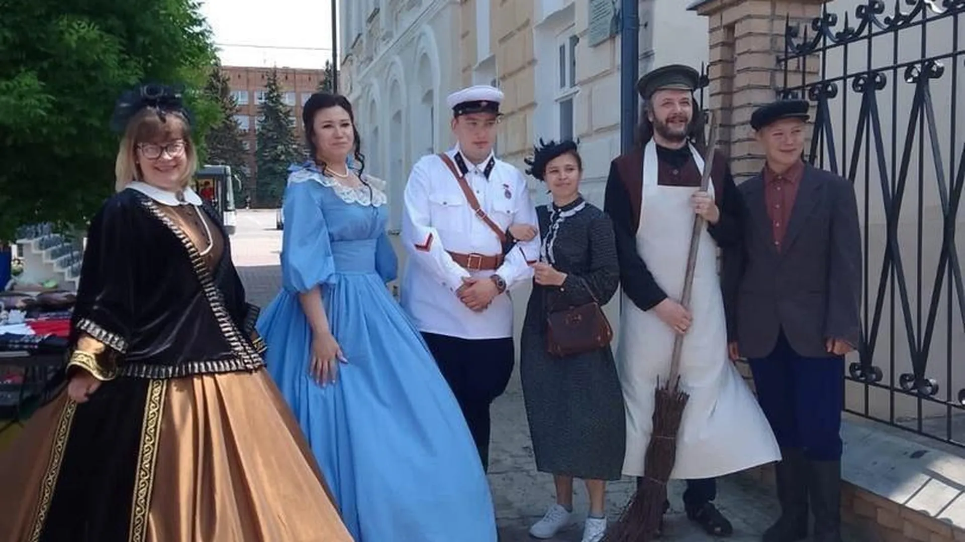 Фестиваль исторического костюма завершился в Павловском Посаде