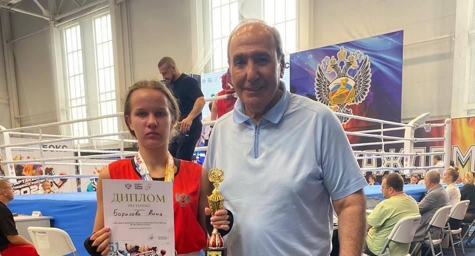 Анна Борисова из Подольска стала бронзовым призером спартакиады по боксу