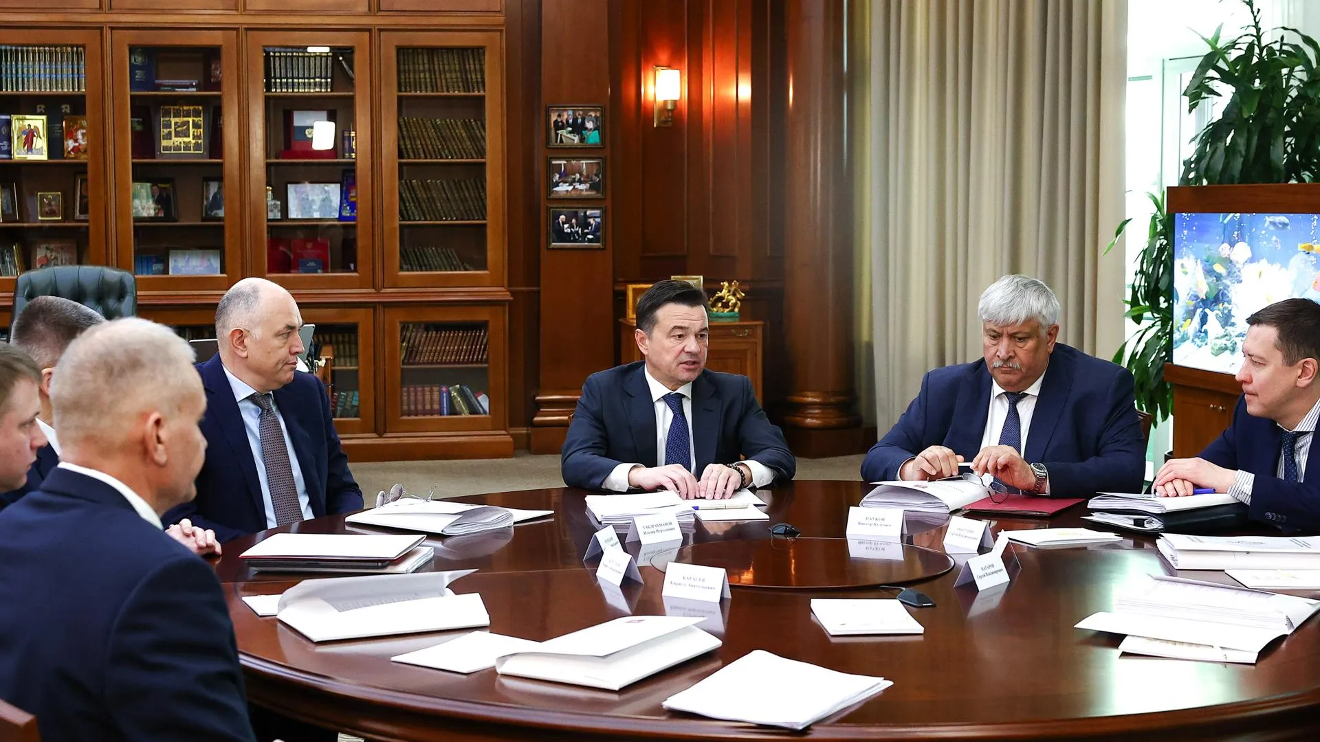 Губернатор Подмосковья провел оперативное совещание с руководством силовых структур