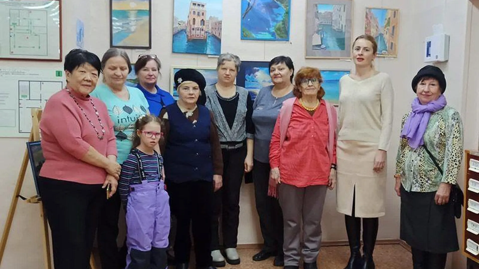 В Ивантеевке открылась выставка картин