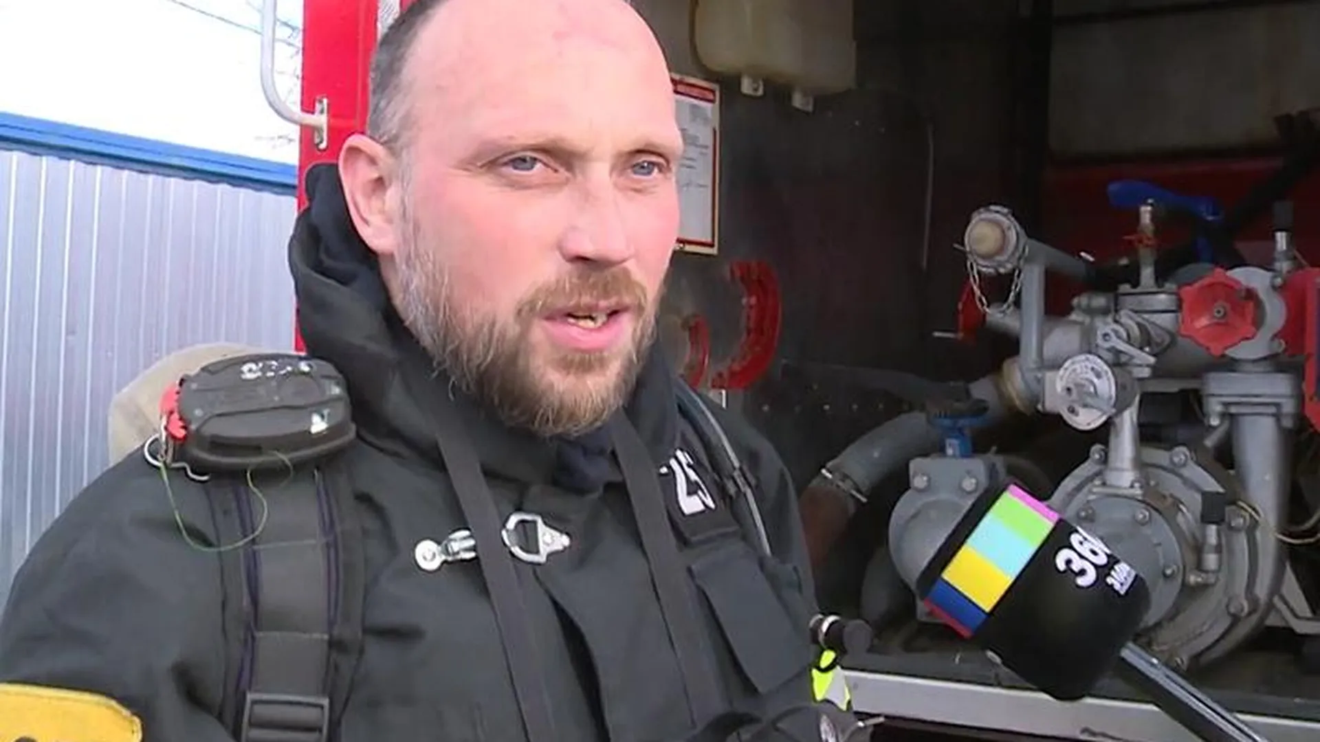 Многодетный отец из Подольска осуществил свою мечту, став пожарным в 40 лет