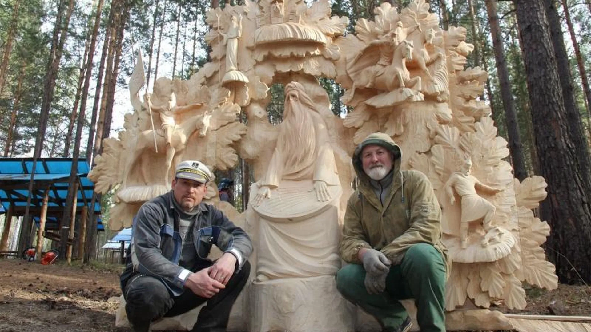 Вещий Олег, сделанный подмосковными скульпторами, поселился на Байкале