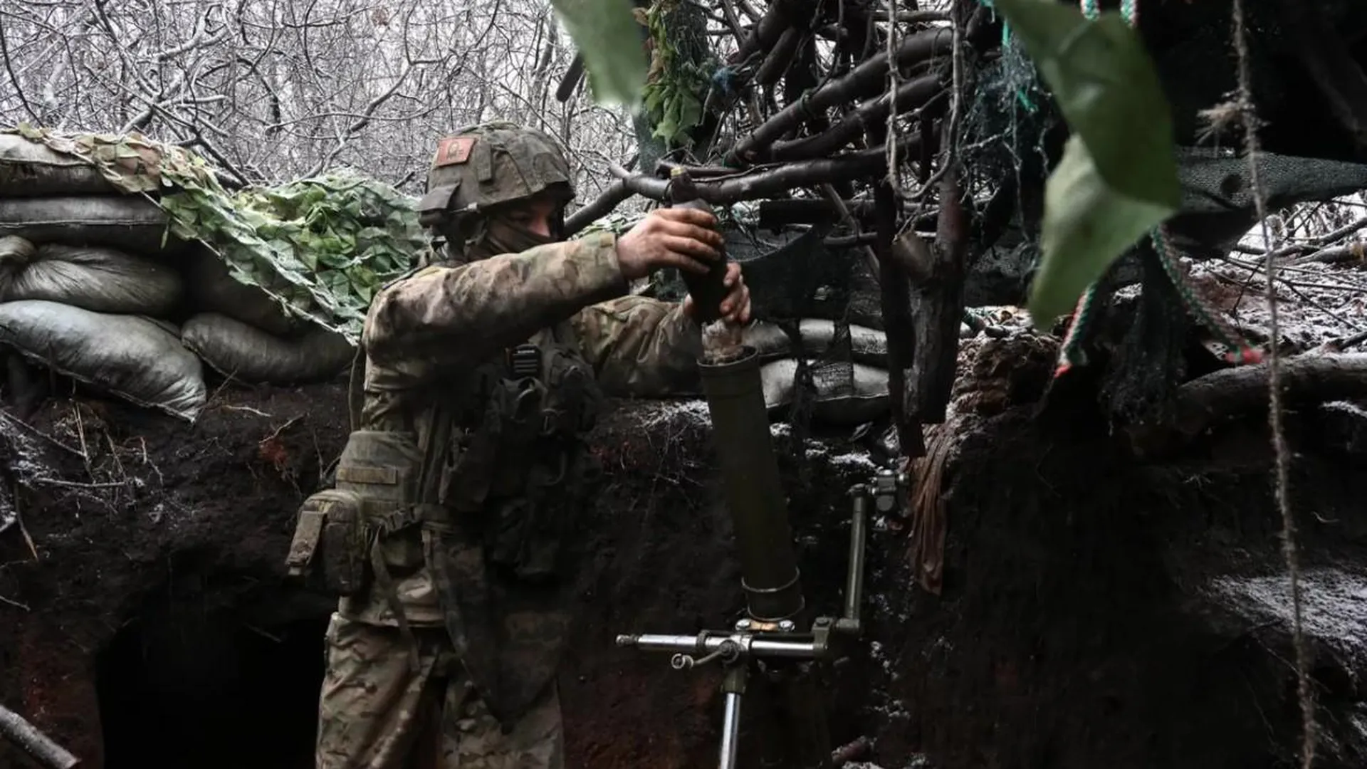 Российские военные уничтожили минометный расчет на Херсонском направлении