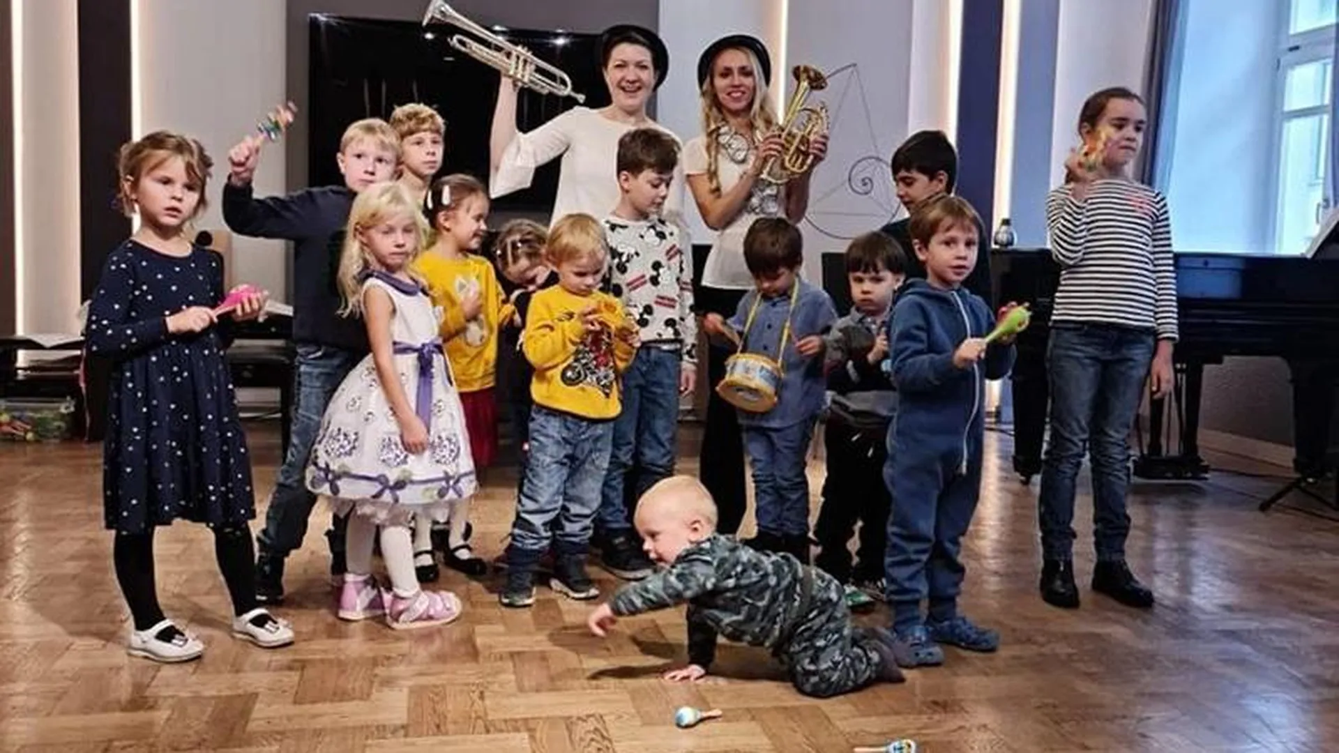 В «Архангельском» проводят джазовые концерты для трехлеток
