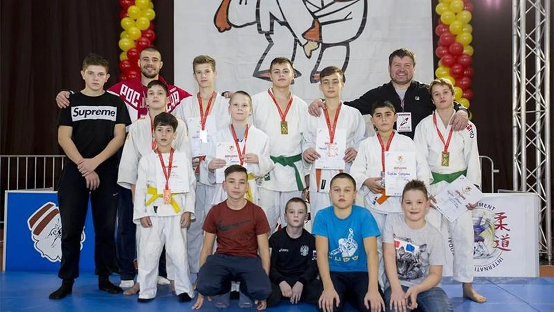 Дзюдоисты-школьники из Солнечногорска взяли медали на международных соревнованиях в Латвии