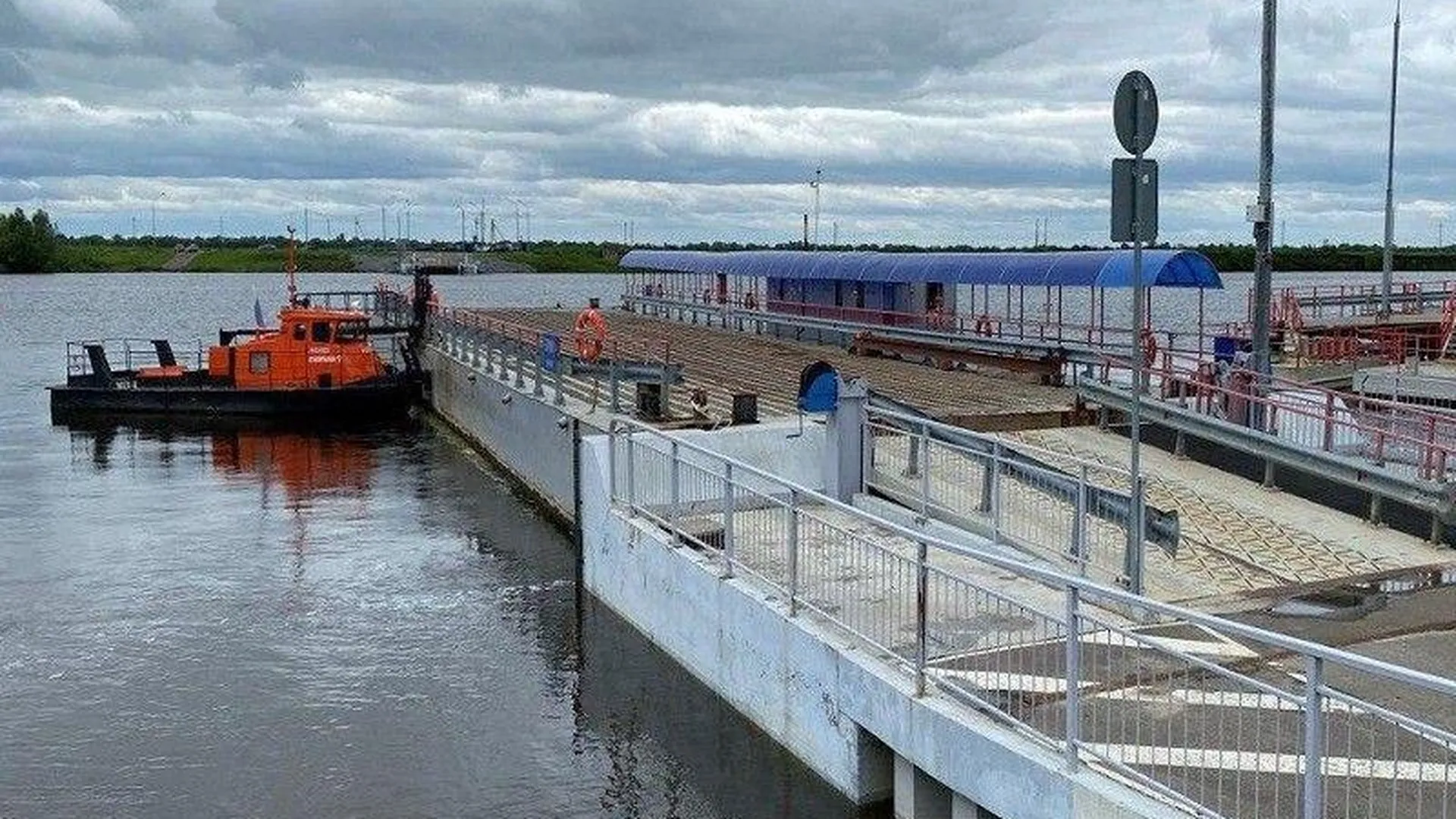 Движение по наплавным мостам и паромным переправам возобновили на юго-востоке Подмосковья