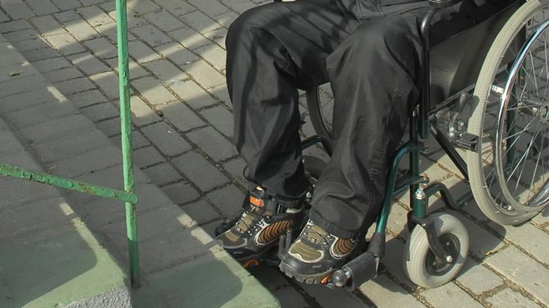 Пандус, сделанный по заказу для инвалида, украли в Протвино