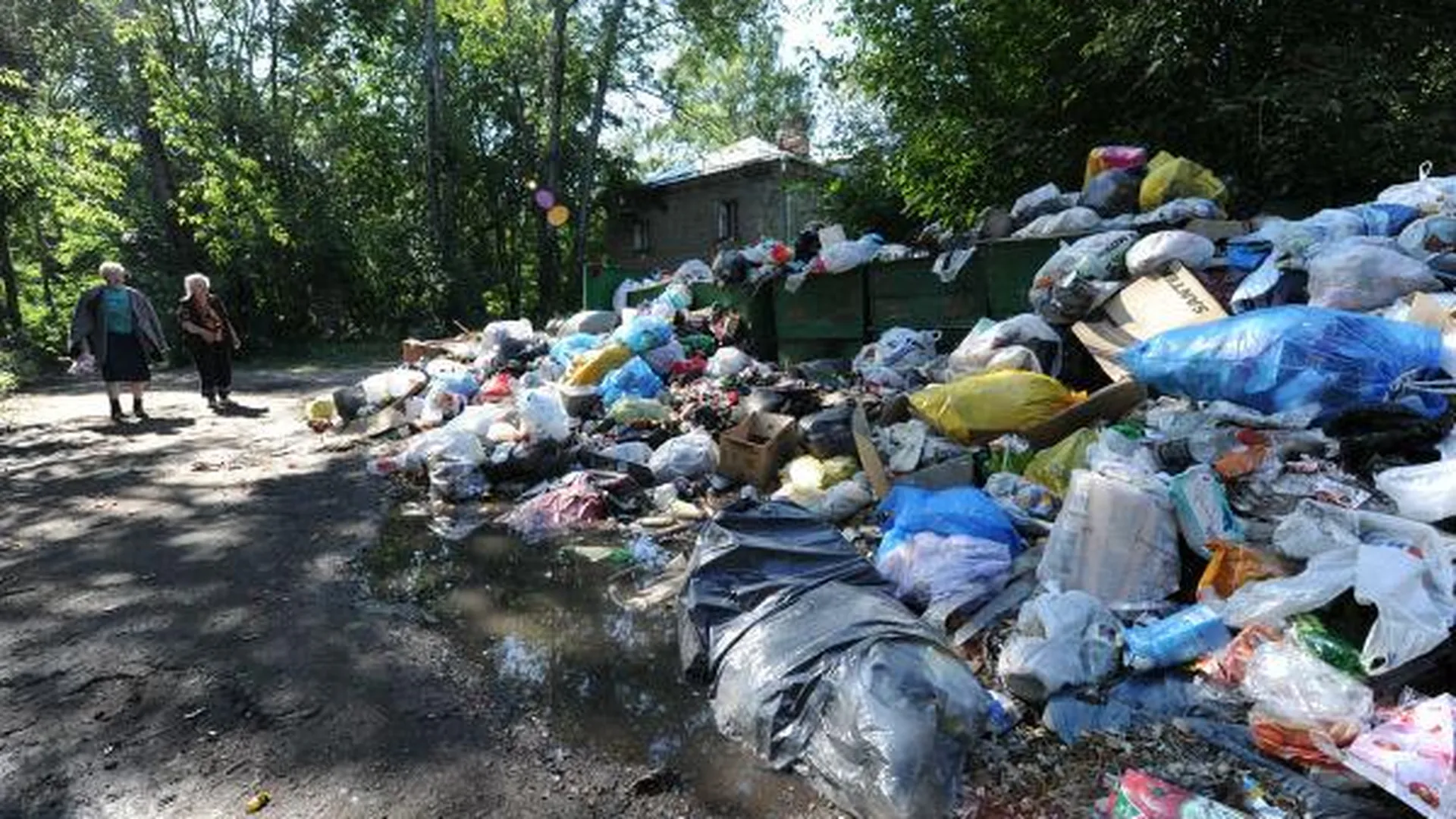 Проблема свалок обостряется в Рузском районе из-за дачников