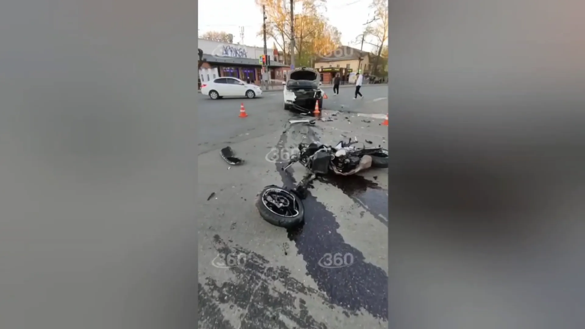 Тренер по фитнесу лишился ноги в ДТП на улице Щорса в Кирове