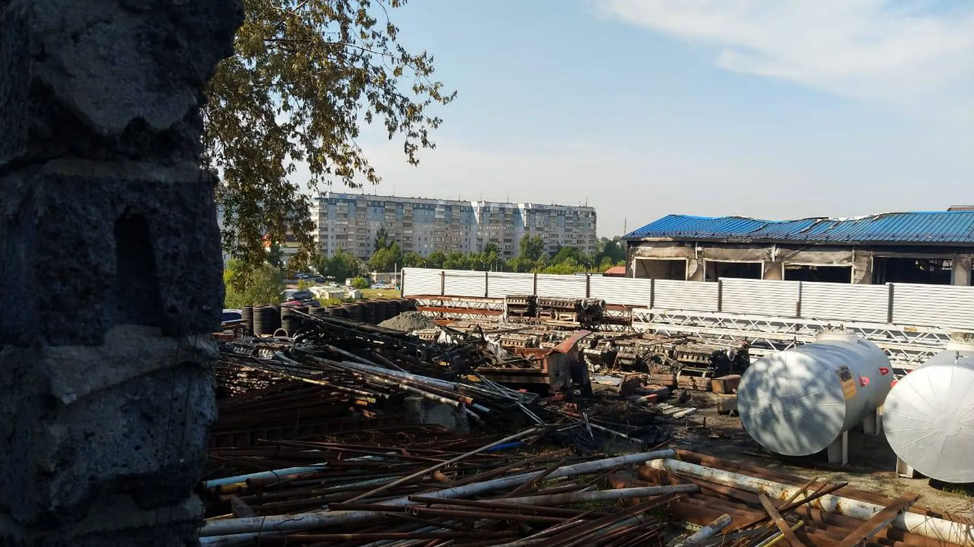 Расследованием пожара на АЗС в Новосибирске займется центральный аппарат СК
