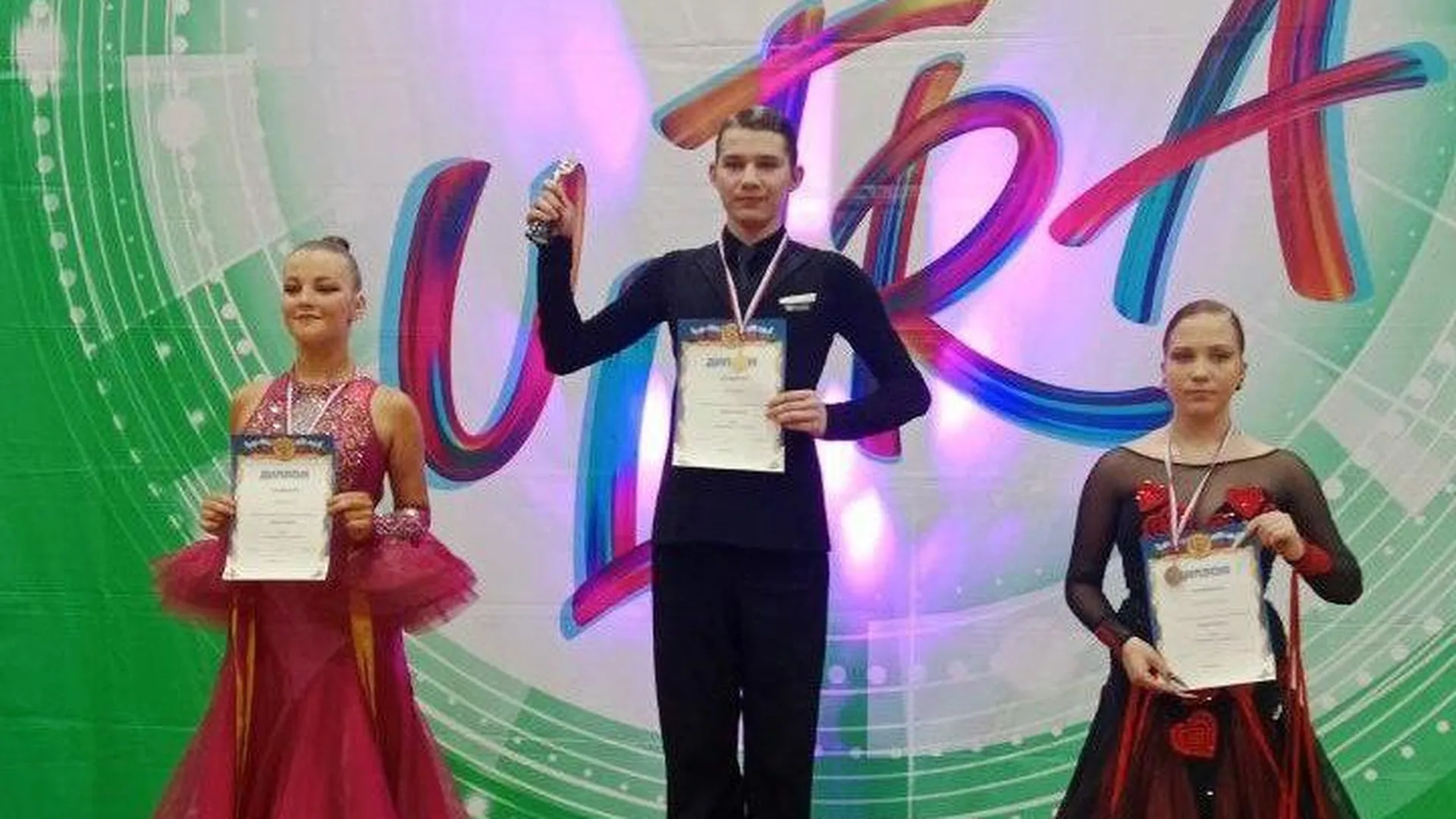 Каширянин завоевал пять наград Российского турнира по танцевальному спорту