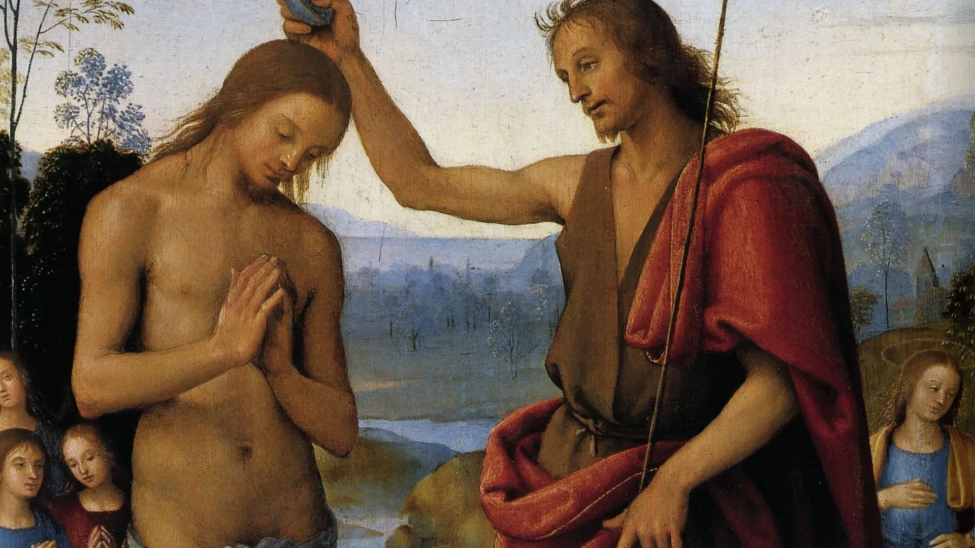 Крещение Христа, Пьетро Перуджино