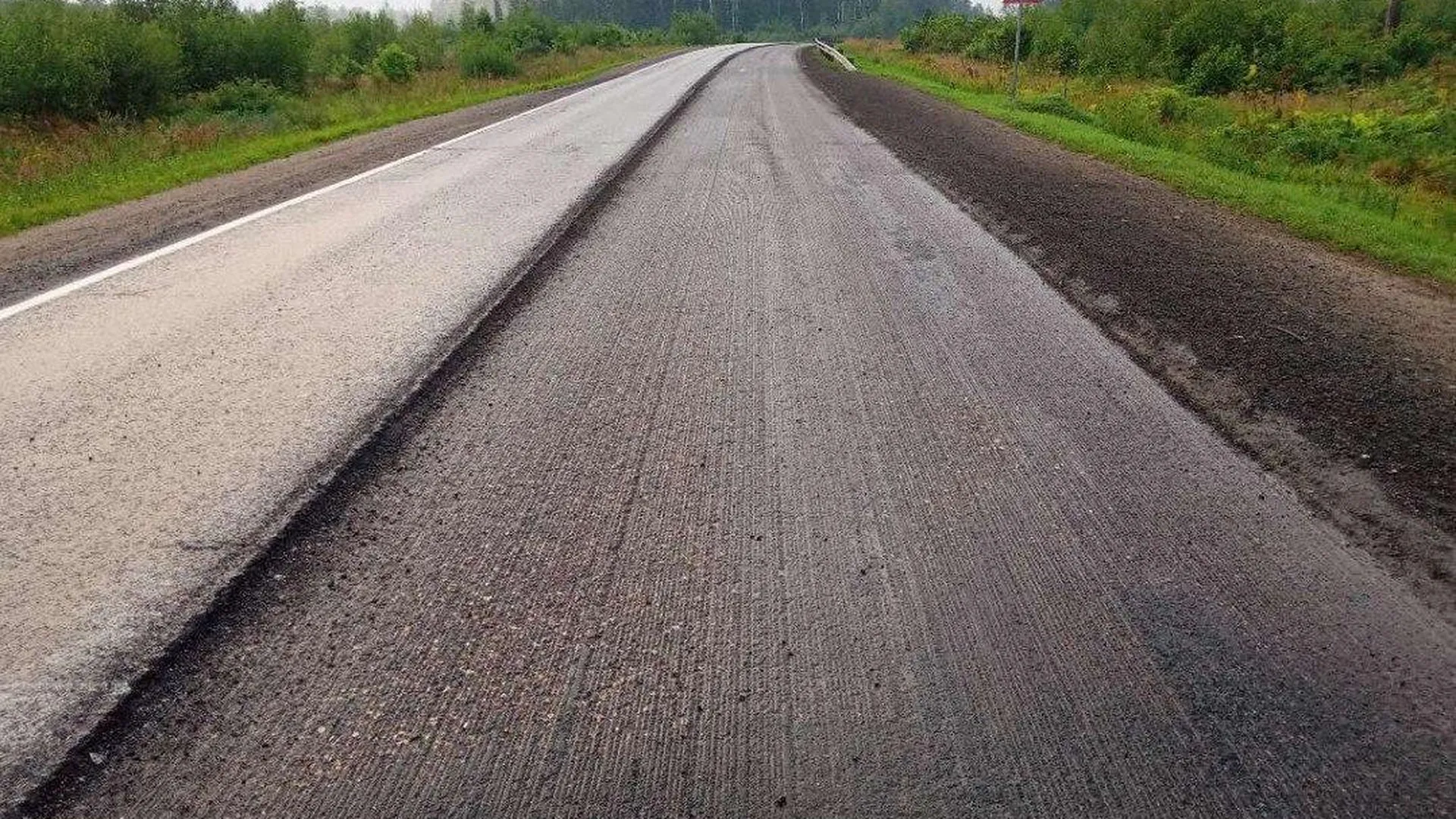 В Подмосковье ремонтируют дорогу от поселка Нахабино к Новорижскому шоссе