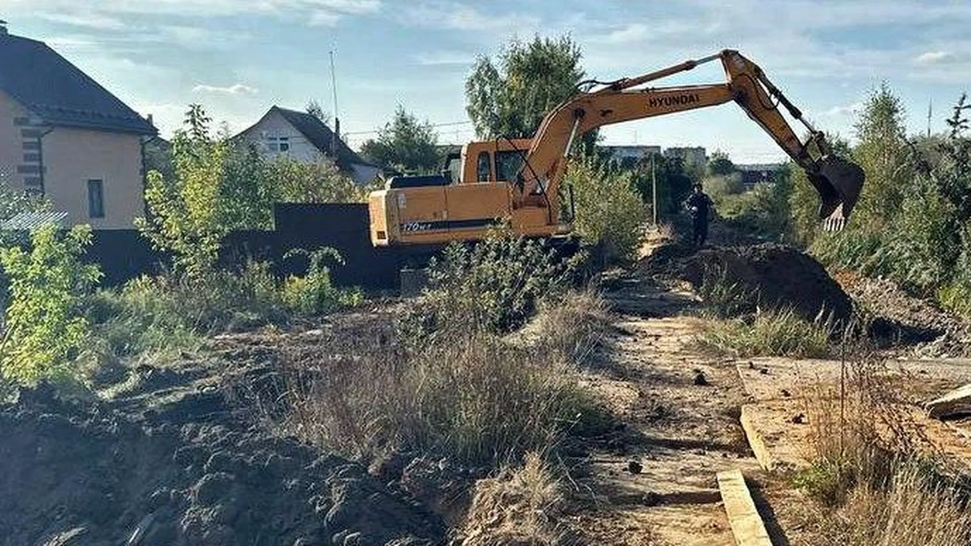 В городском округе Воскресенск продолжается модернизация водопровода