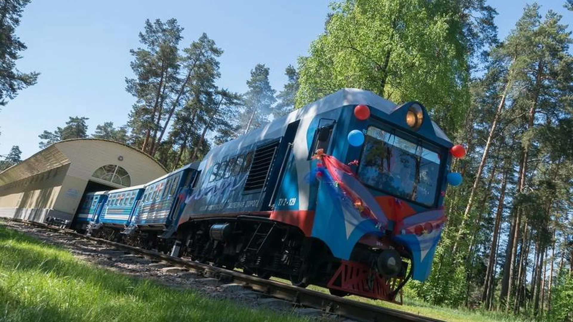 В Раменском районе открыт сезон на Малой детской железной дороге