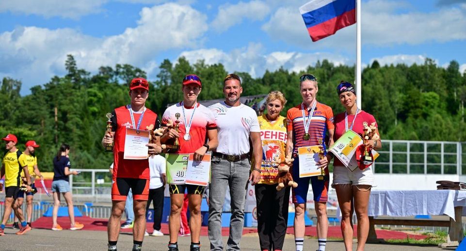 Подмосковная команда выиграла две медали чемпионата России по лыжероллерам