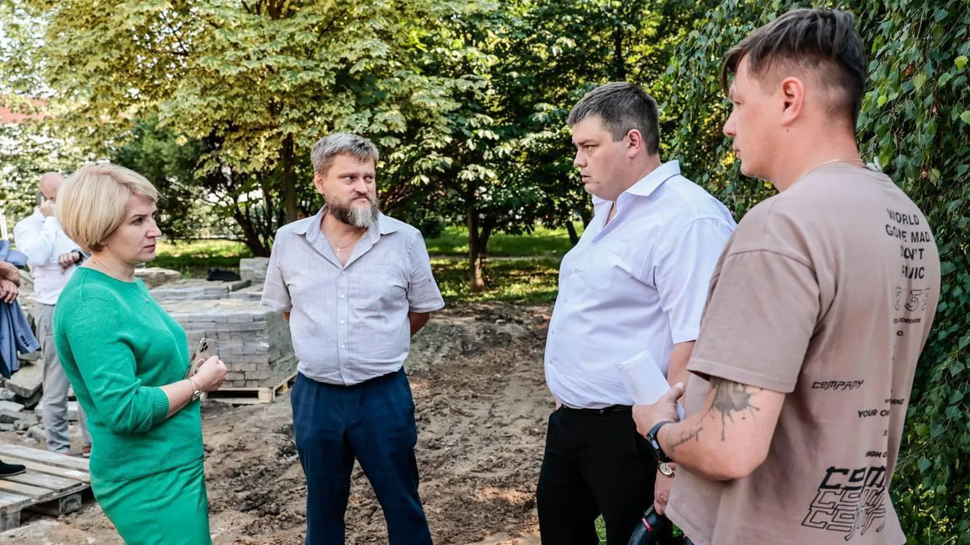 В Мытищах комплексно благоустроят парк Ветеранов