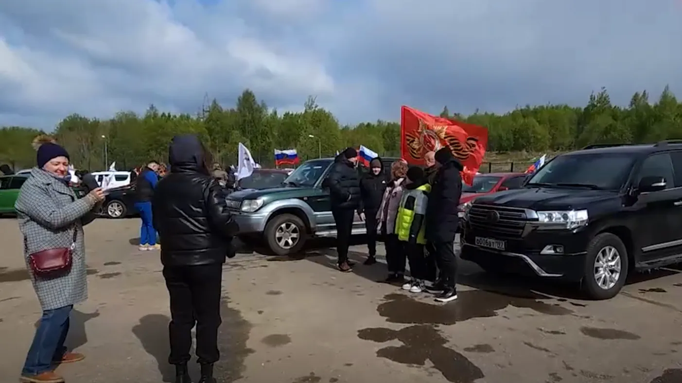 Автопробег «Бессмертный полк» провели в День Победы в Клину | 360°