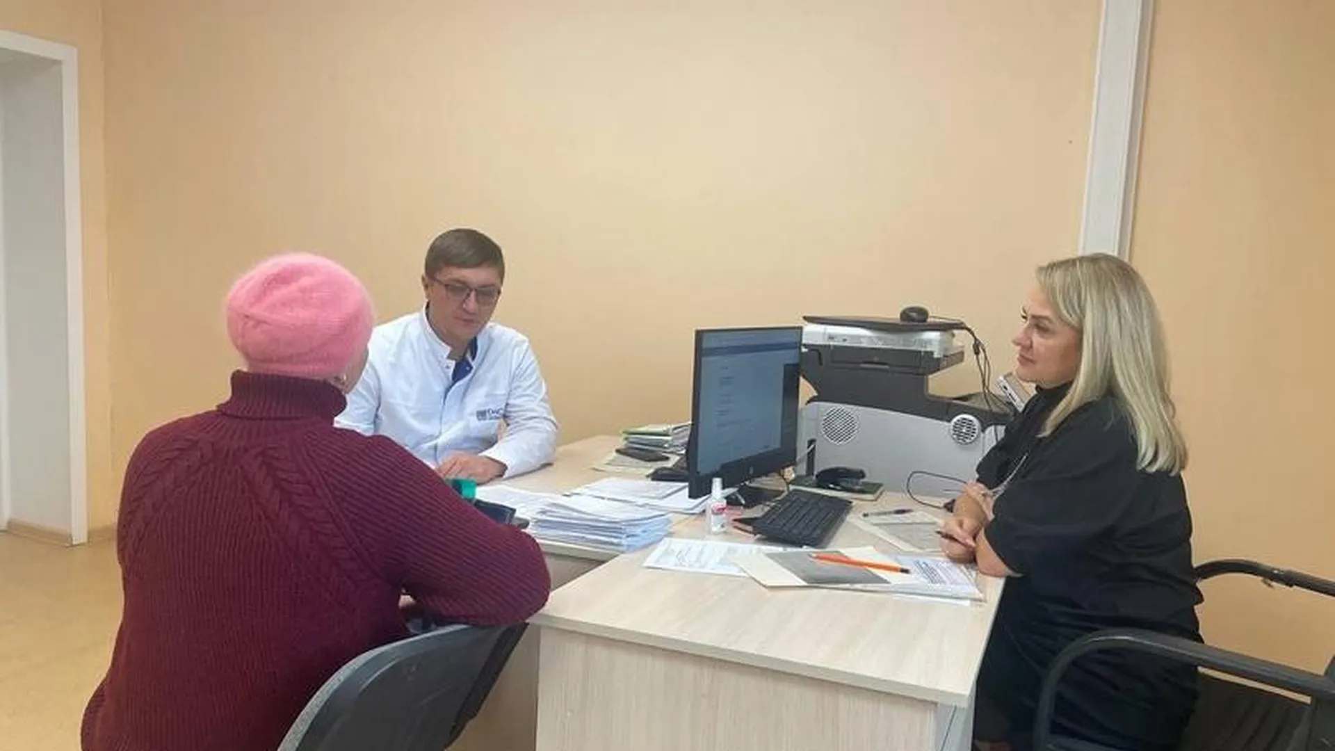 В городском округе Кашира провели прием врачи Международного онкоцентра