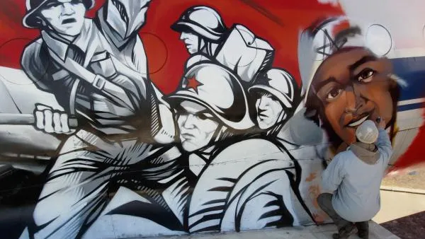 Конкурс на лучшее граффити к 70-летию Победы стартовал в области
