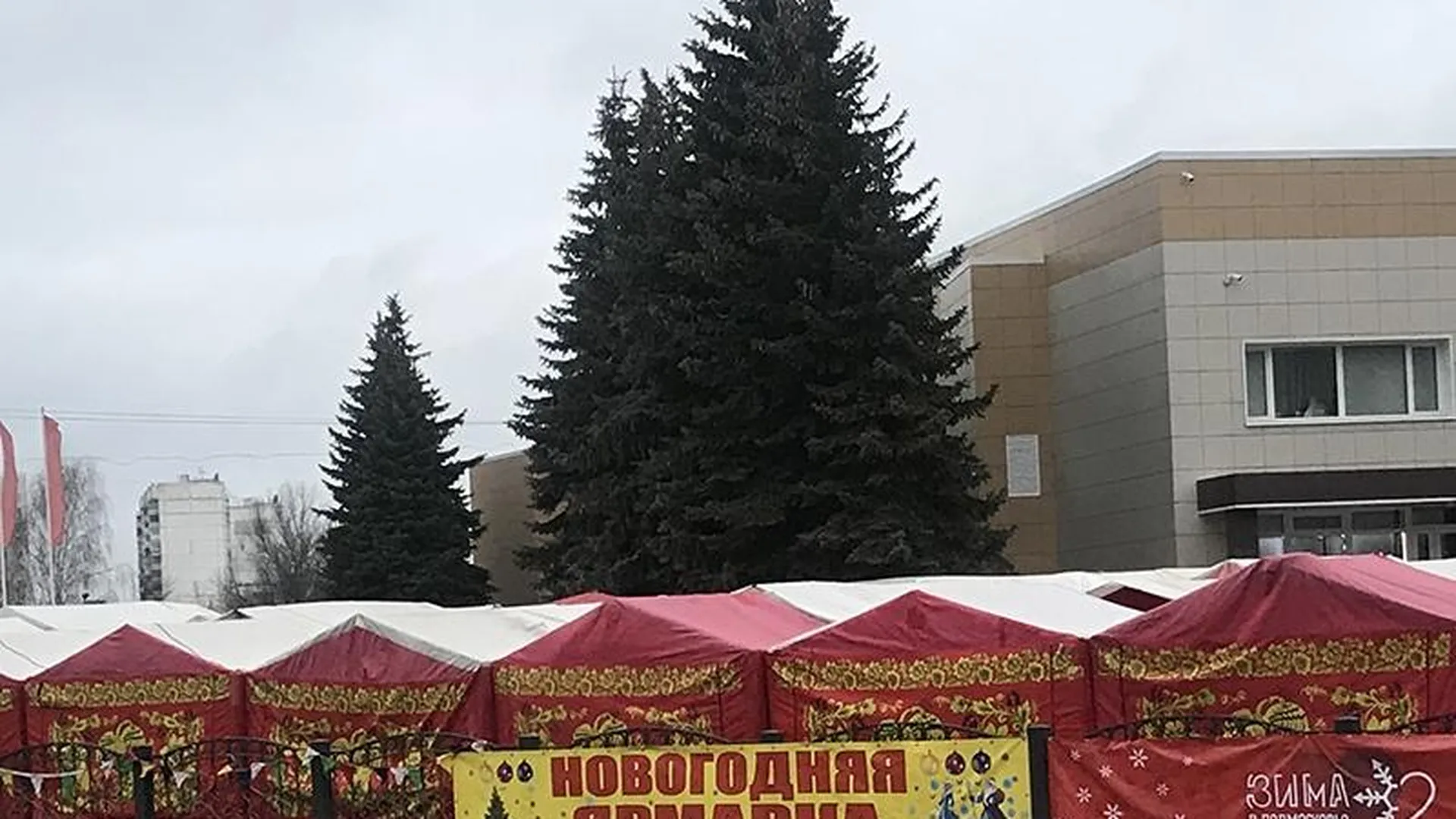 Новогодняя ярмарка прошла в Краснознаменске