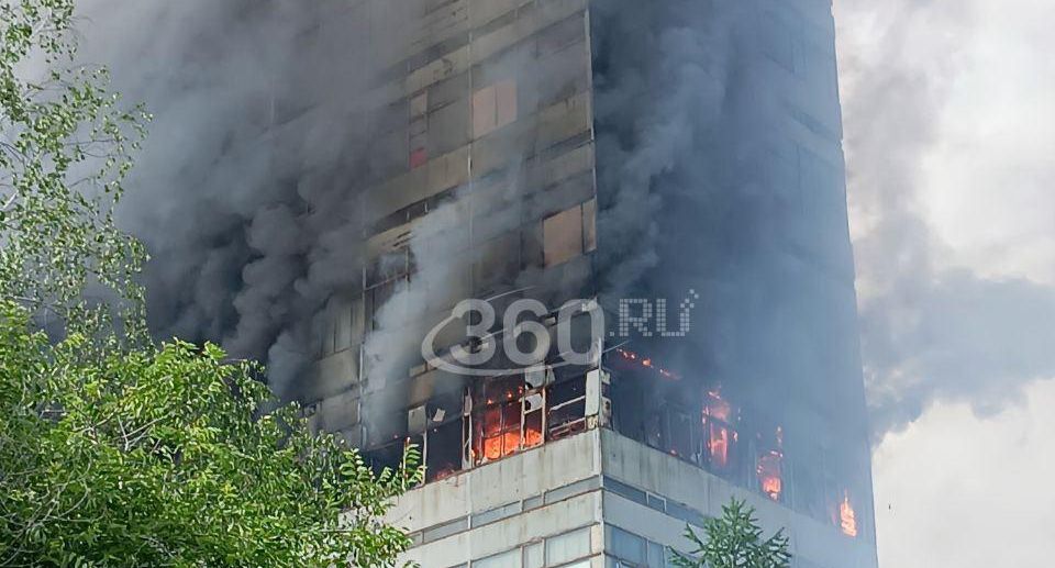 Владелица горящего здания во Фрязине Белоусова: я не имела туда допуска