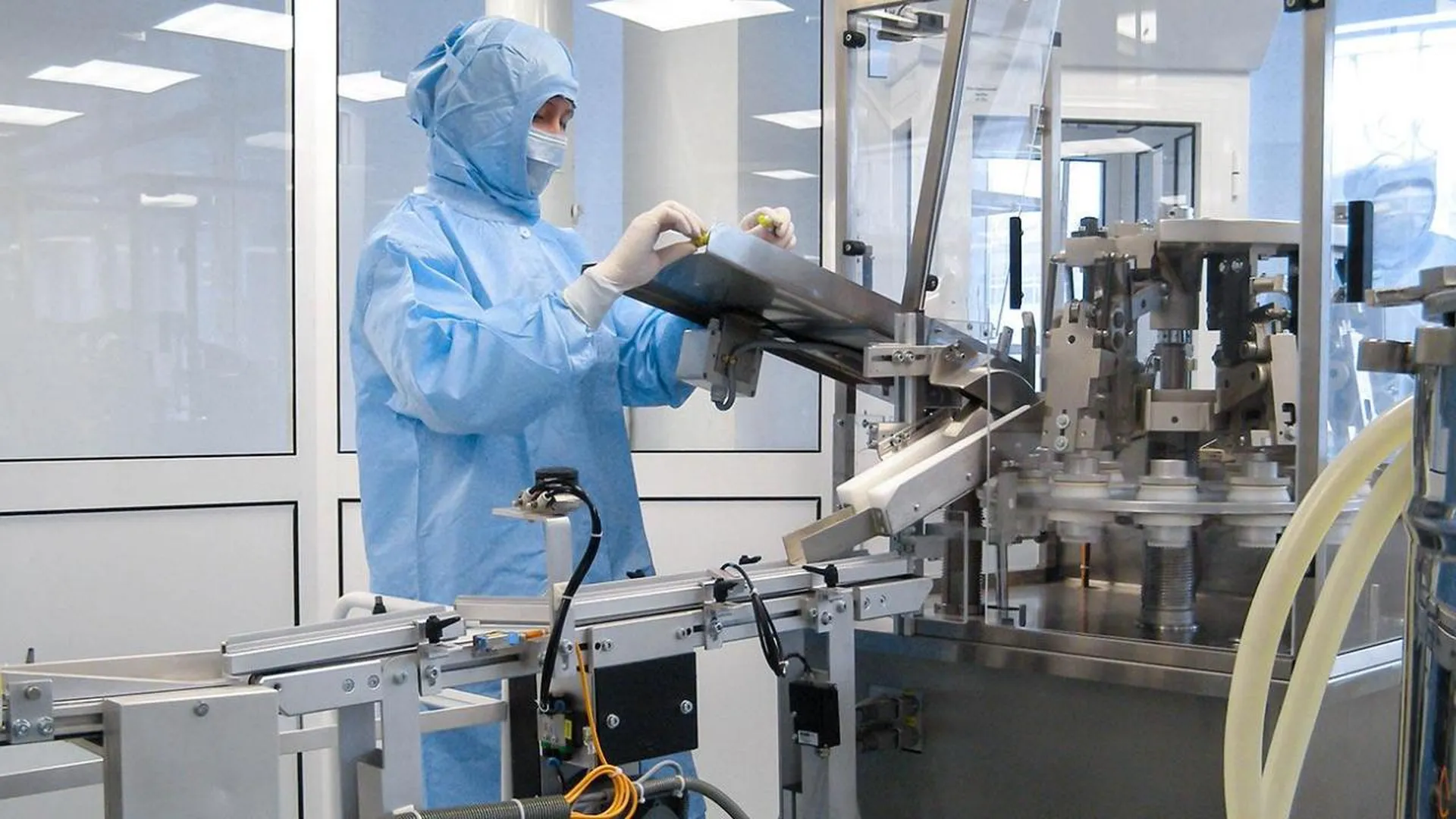 Лабораторный вспомогательный корпус построила биотехнологическая компания в Подмосковье
