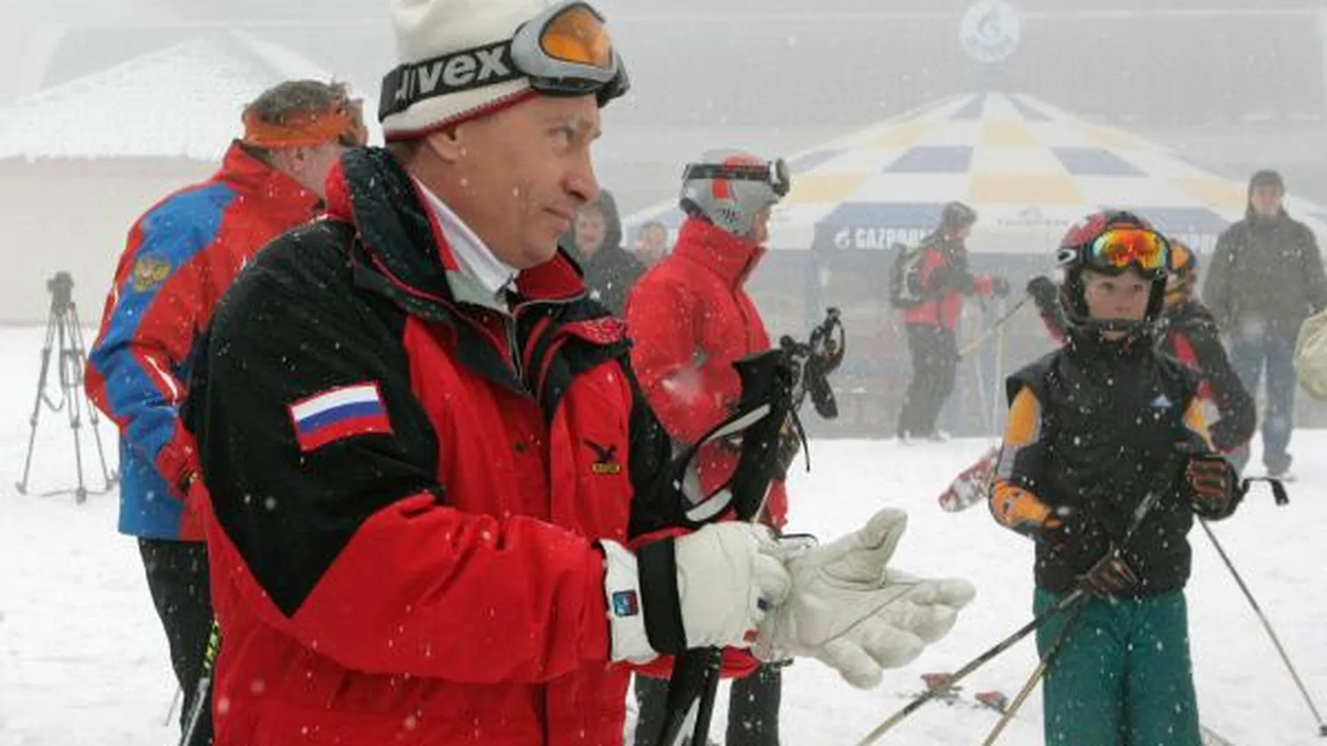 Путин поприветствовал участников «Лыжни России»