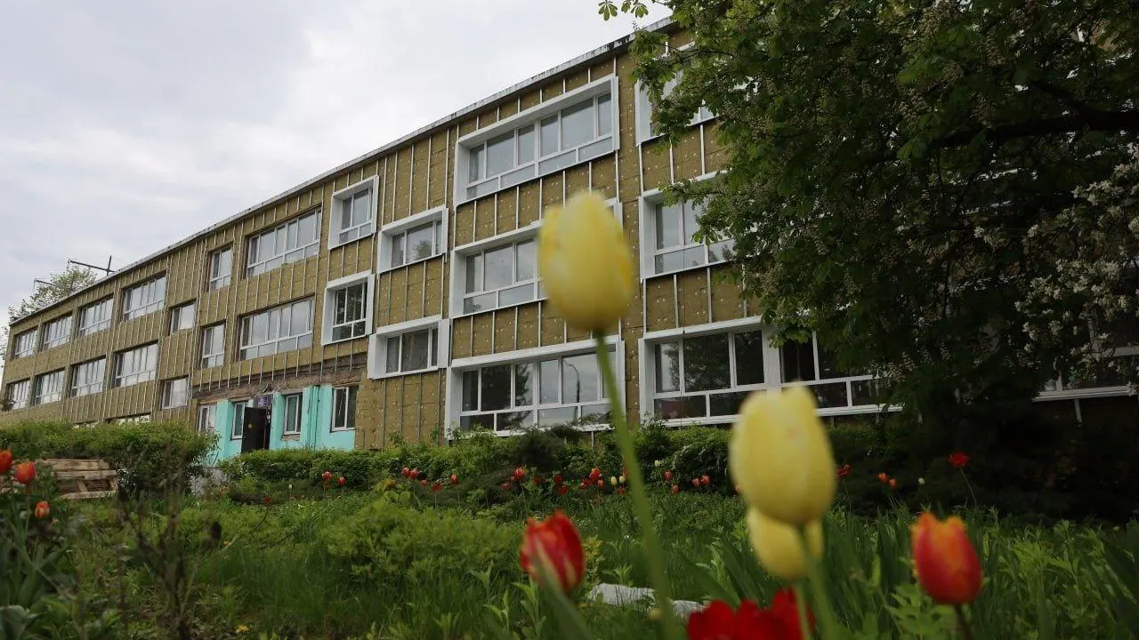 Капремонт школы №11 в Серпухове выполнен более чем на половину
