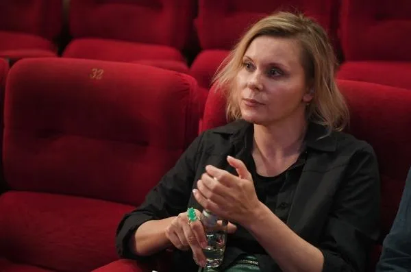 Яна Троянова на премьере фильма в Москве, 2018 год