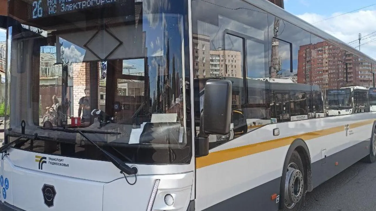 Новые автобусы вывели на маршруты в Электростали, Ногинске и Павловском Посаде