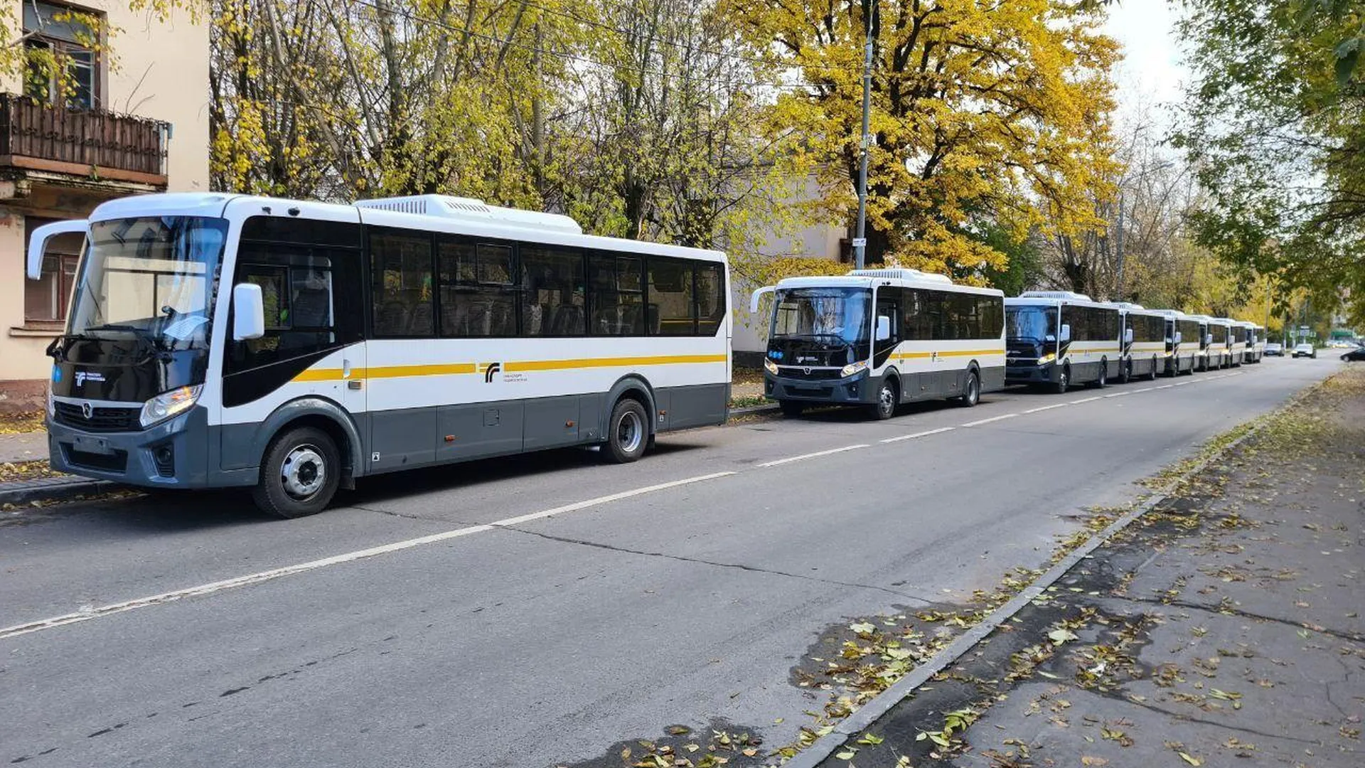 В Химках на маршруты общественного транспорта вышли восемь новых автобусов