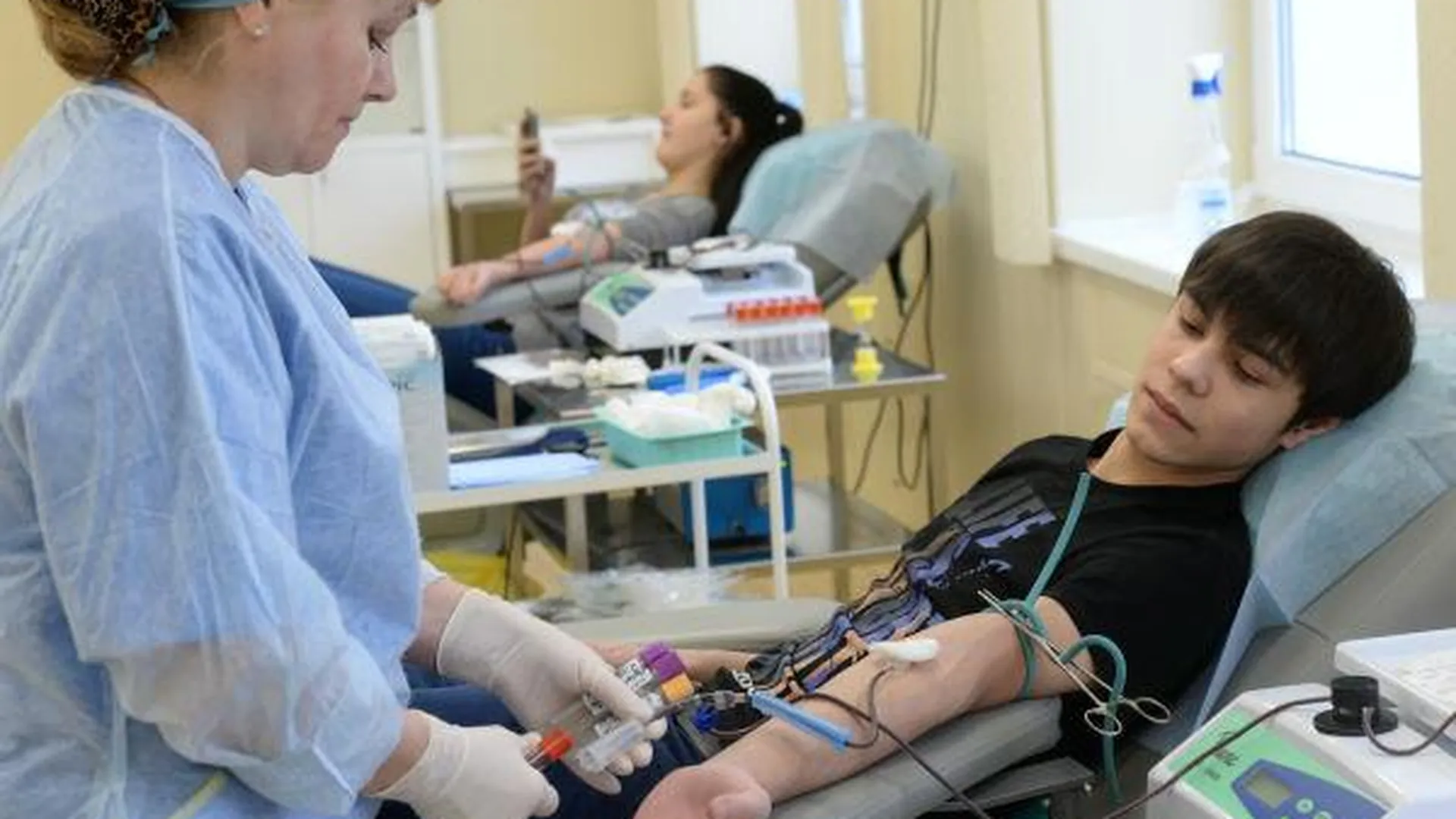 Почти 10,5 л крови собрали в Лосино-Петровском в ходе донорской акции