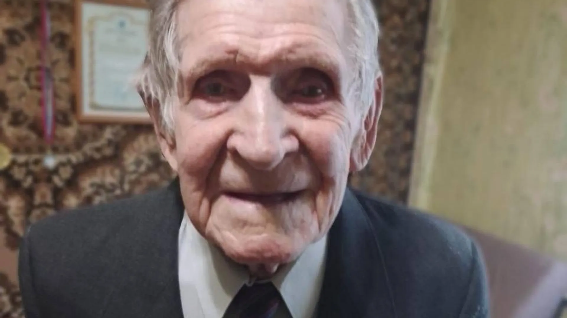 Подмосковный ветеран Виктор Шлейферов отметил 100-летний юбилей