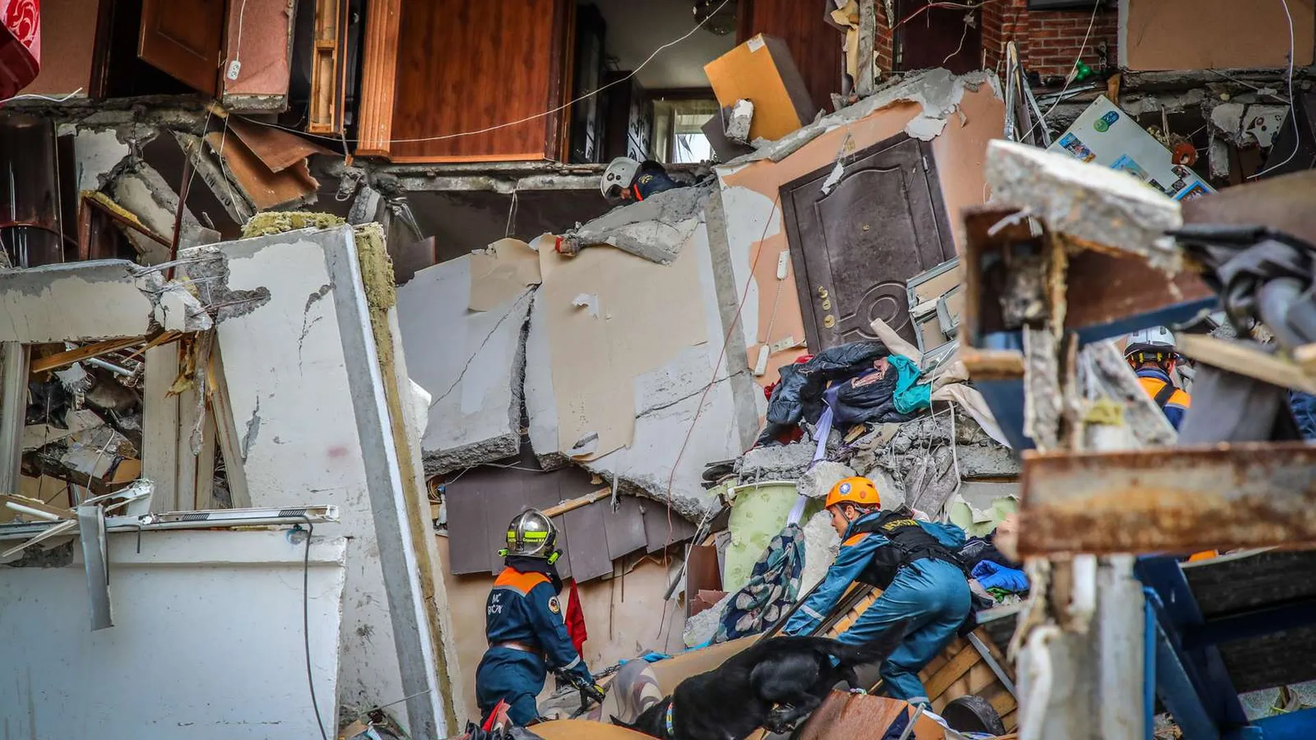 Аварийно-спасательные работы завершили в Ногинске после взрыва газа