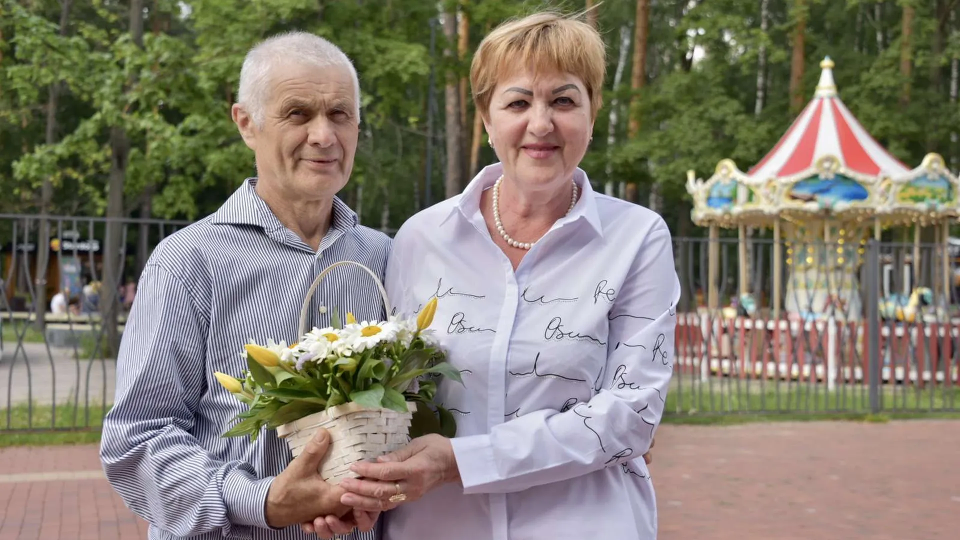 Пара пенсионеров из клуба «Активное долголетие» поженилась в Балашихе