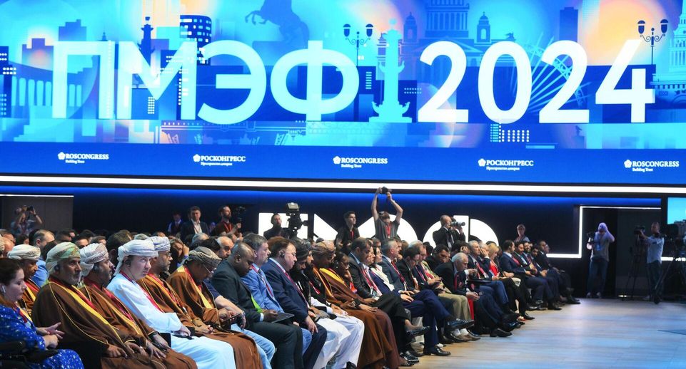 Участие в ПМЭФ приняли участие делегации из 139 стран