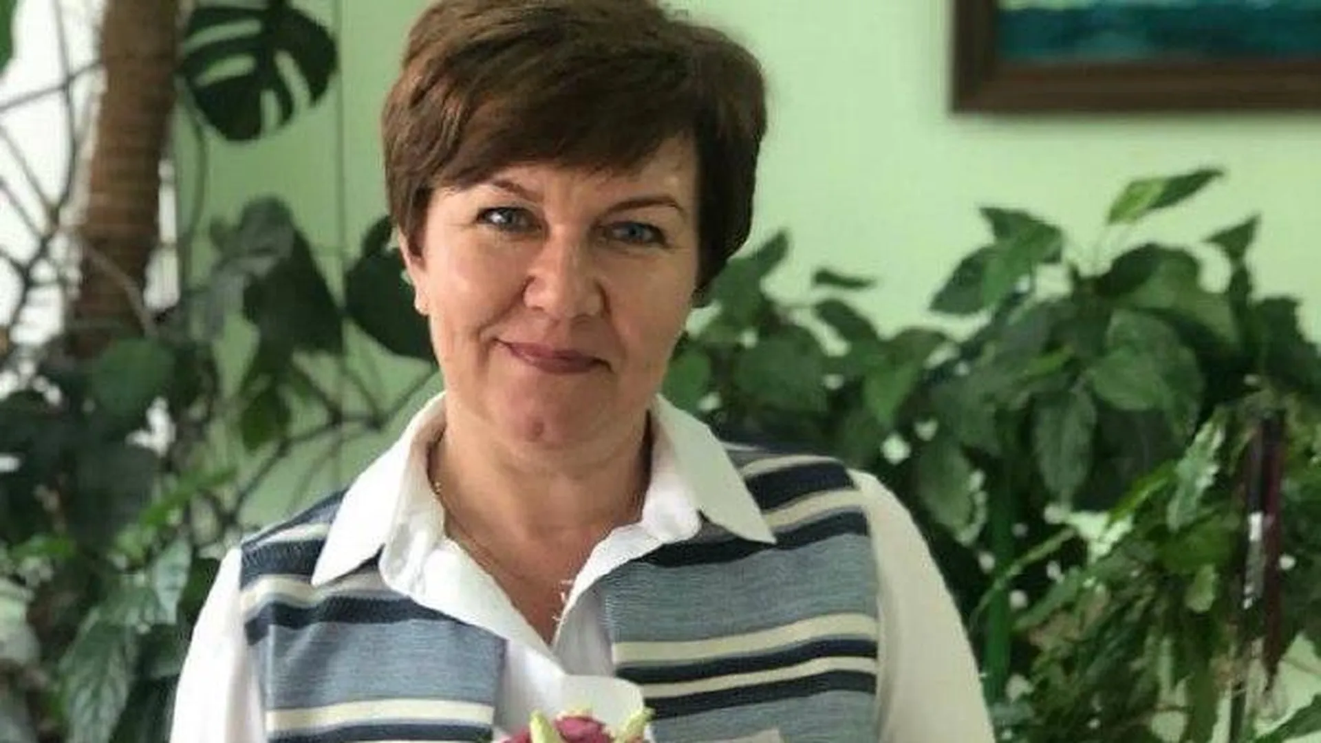 Учитель из Лобни Ирина Федосихина получила благодарность от правительства России