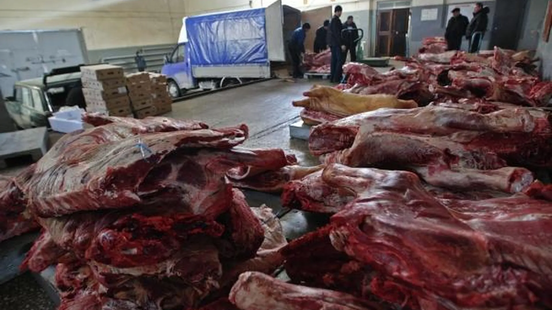 Почти 300 кг мяса конфисковали на Киевском вокзале