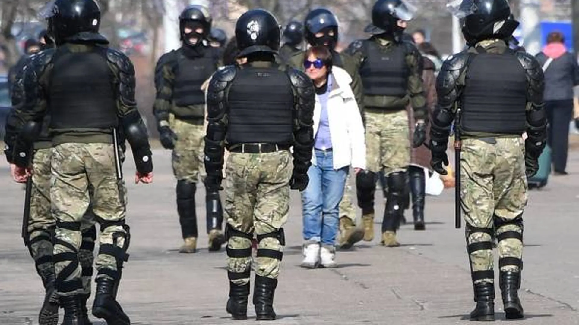 Белорусская милиция задержала более 100 человек