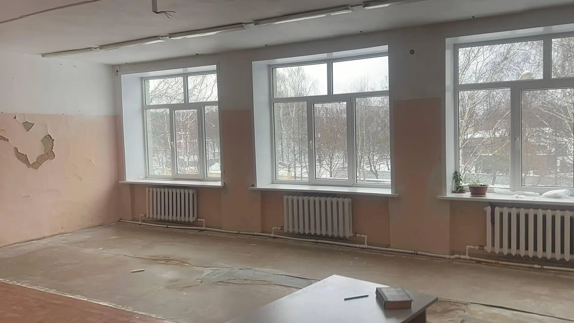 Капитальный ремонт стартовал в одной из школ в подмосковном Щелково