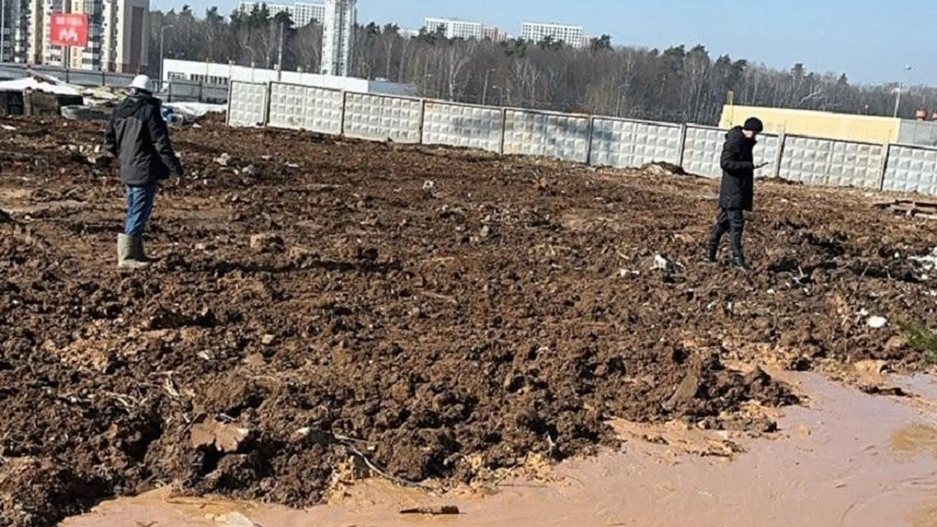 Минэкологии потребовало от строительной компании прекратить сброс сточных вод в Ленинском округе
