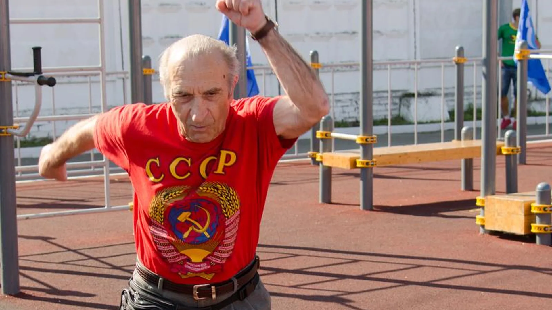80-летний житель Химок сдал нормы ГТО